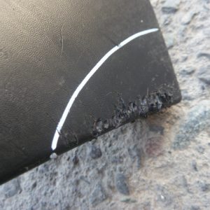 moldura citroen c3 2019-23 parach delantero copiloto daños