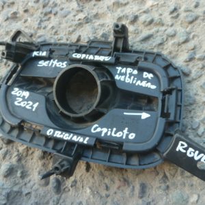 moldura tapa parachoque neblinero seltos 2019-21 copiloto daños