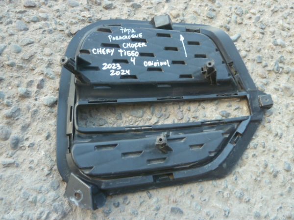 moldura tapa parachoque neblinero tiggo 4 2023 2024 copiloto - Imagen 2