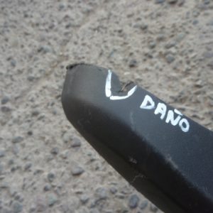 moldura colorado 2018 2023 de parachoque trasero chofer daños