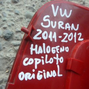 foco volkswagen suran 2011 2012 trasero copiloto