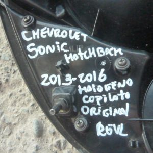 Foco chevrolet sonic hatchback 2013 2016 trasero copiloto
