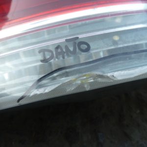 Foco chevrolet vectra sedan 2007 2008 trasero copiloto daños