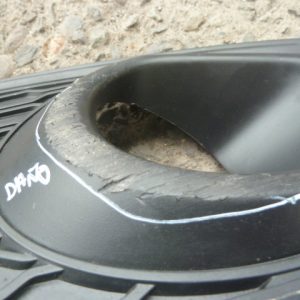 moldura tapa bisel neblinero captiva 2014-15 copiloto daños