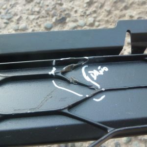 rejilla de parachoque ford explorer 2017 2018 daños