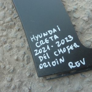 Moldura hyundai creta 2021 2023 tapabarro delantero chofer