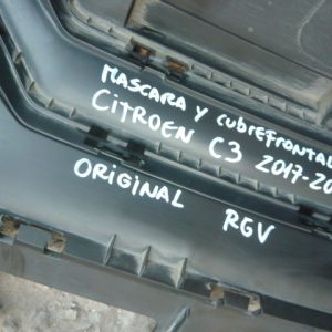 mascara citroen c3 2017 2018 2019 cubre frontal