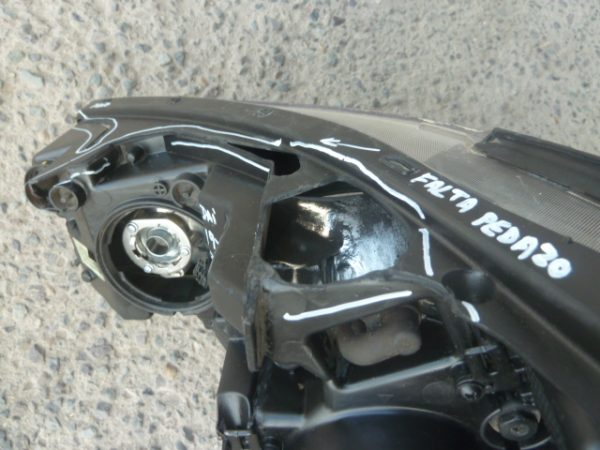 optico hyundai h1 2019 2020 2021 copiloto halogeno quebrado - Imagen 3