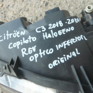 optico citroen c3 2018 2020 inferior copiloto halogeno quebrado