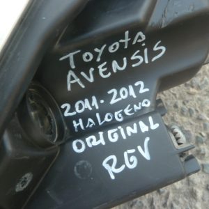 optico toyota avensis 2011 2012 copiloto halogeno – daños