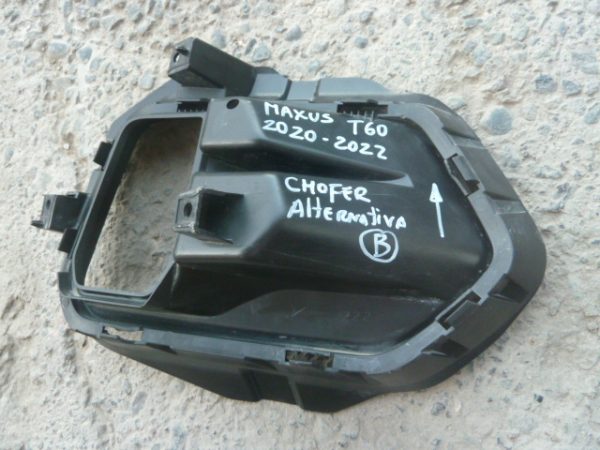 moldura tapa bisel neblinero maxus t60 2020-22 alternativa chofer - Imagen 3
