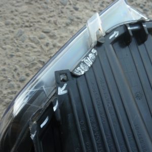 foco neblinero volkswagen crossfox 2015 2017 chofer daños