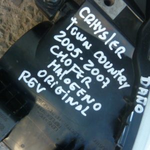 optico chrysler town country 2005 2007 chofer halogeno
