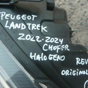 optico peugeot lendtrek 2022 2023 2024 chofer con detalle