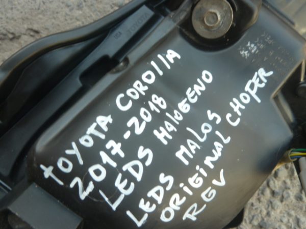 optico corolla 2017 2018 leds/halogeno chofer leds malos y daños - Imagen 4
