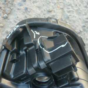 optico nissan march 2012 2013 2014 chofer daños