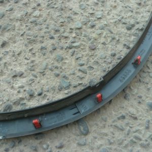 Moldura outlander 2015 2022 de parachoque delant copiloto