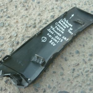 Moldura toyota 4runner sr5 2011 2013 de parachoq trasero chofer