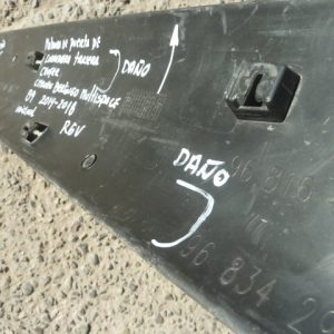 Moldura berlingo multispace 2014 2018 pta corredera chofer daños