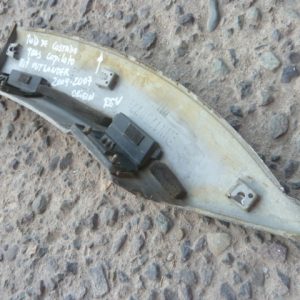 Moldura outlander 2004 2007 costado trasero copiloto