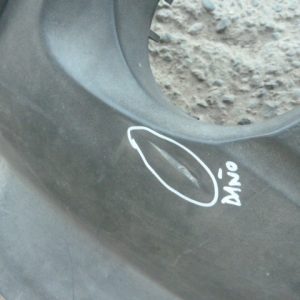 parachoque mahindra scorpio 2008 2009 delantero daños