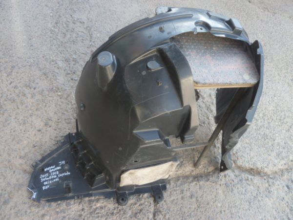 Guardafango nissan qashqai j11 2015 2018 delantero copiloto daños - Imagen 2