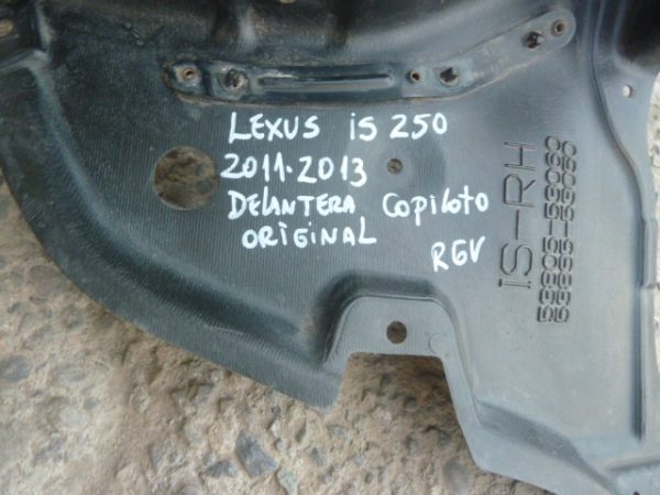 Guardafango lexus is250 2011 2013 delantero copiloto dañado - Imagen 7