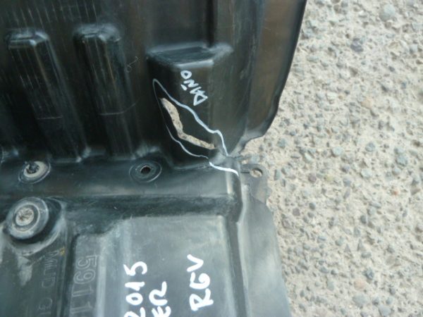 Guardafango subaru xv 2012 2015 delantero chofer dañado - Imagen 2