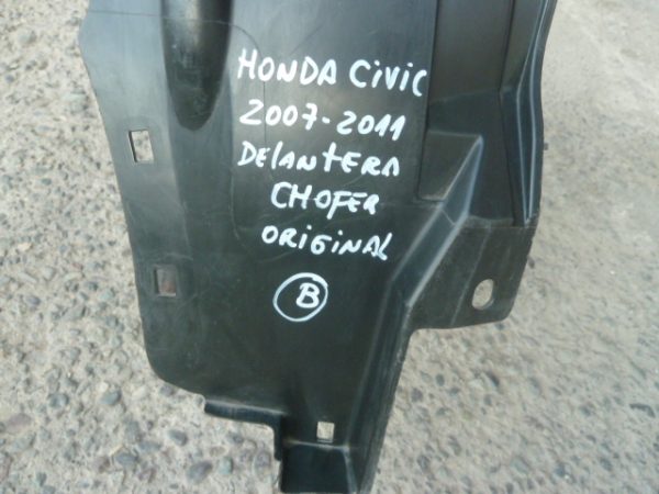 Guardafango honda civic 2007 2011 delantero chofer usado - Imagen 4