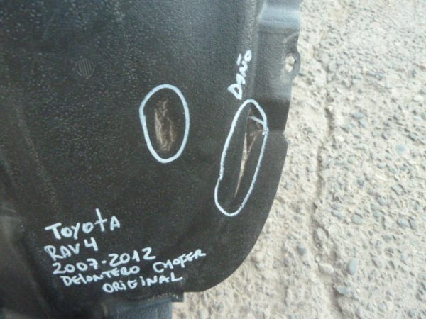 Guardafango toyota rav4 2007 2012 delantero chofer  daños - Imagen 5