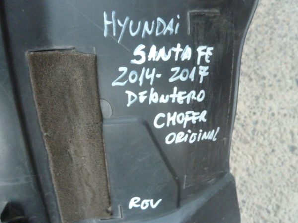 Guardafango santa fe 2014 2017 delantero chofer daños - Imagen 3