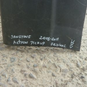 parachoque ssangyong actyon 2008 2011 trasero – daños