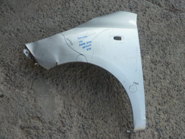 tapabarro hyundai i10 2008 2009 2010 2012 chofer con daños