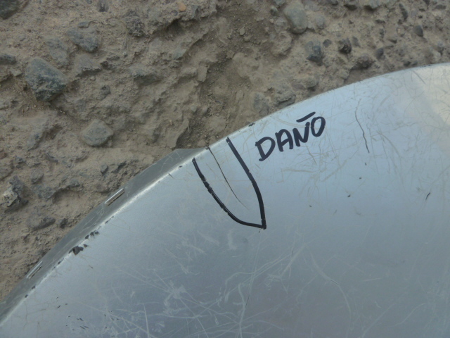 tapabarro citroen c4 picasso 2008 2010 2013 chofer abollado - Imagen 5