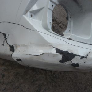 parachoque honda civic 2017 2018 parachoque delantero – daños