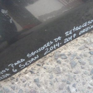 parachoque mazda 6 sedan 2014 2015 2017 trasero – daños