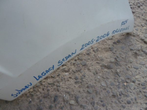 parachoque subaru legacy sedan 2005 2006 trasero - daños - Imagen 2