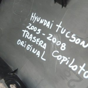 moldura hyundai tucson 2005 2008 costado trasero copiloto