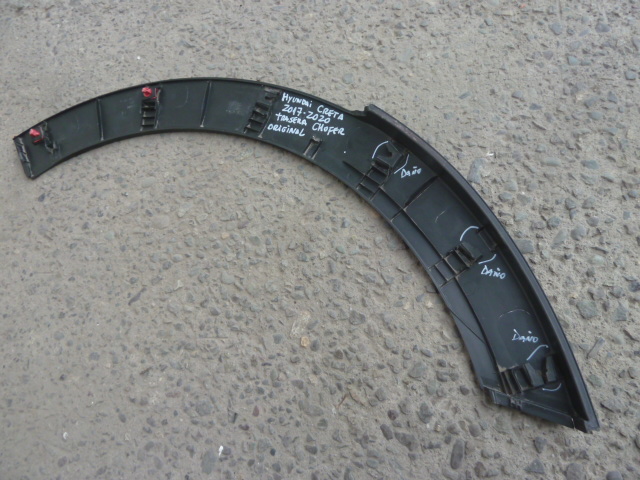moldura paso rueda hyundai creta 2017 2020 trasero chofer - Imagen 7