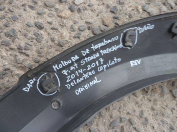 moldura paso rueda strada trekking 2014 2017 dellant copiloto daños - Imagen 2