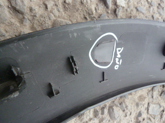 moldura paso rueda peugeot 3008 5008 2019-22 del copiloto daños - Imagen 4