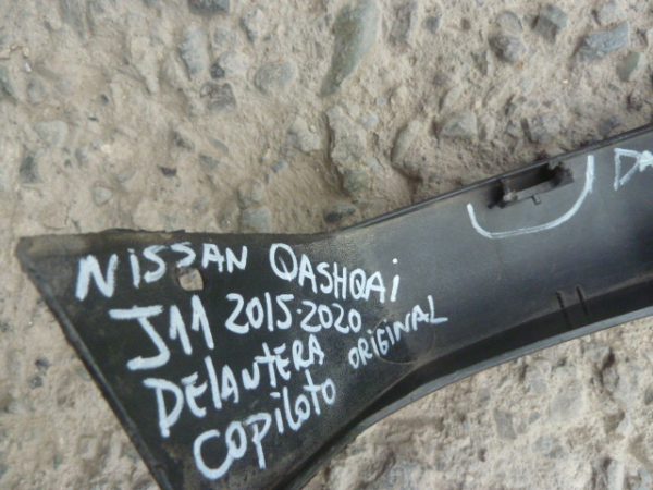 moldura paso rueda qashqai j11 2015 2020 del copiloto daños - Imagen 4