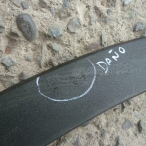 moldura paso rueda volvo xc40 2018 2021 delant chofer daños