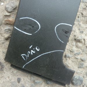 moldura paso de rueda hyundai creta 2021 2024 delantera chofer daños