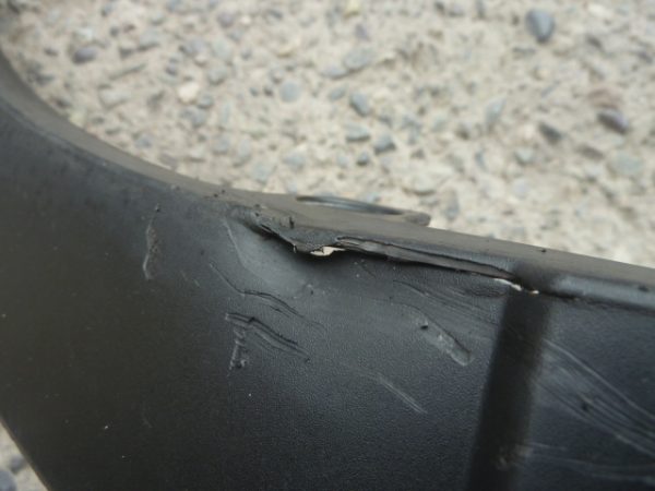 moldura paso de rueda mazda cx9 2017 2022 delant chofer daños - Imagen 9