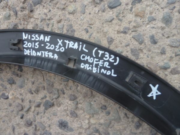 moldura paso de rueda xtrail t32 2015 2020 delant chofer daños - Imagen 4