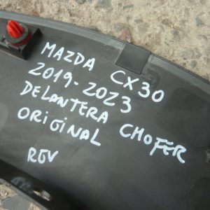 moldura paso de rueda mazda cx30 2019 2023 delant chofer daños