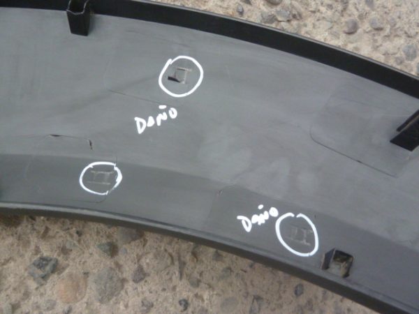 moldura paso de rueda jac t8 2021 2023 delantera chofer daños - Imagen 3