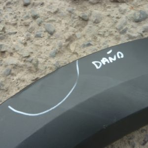 moldura paso rueda citroen c5 aircross 2019 2020 trasera chofer daños