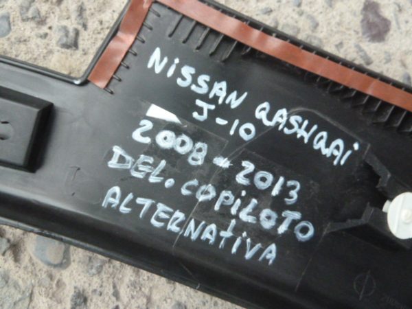 moldura paso rueda qashqai j10 2008-13 alternativa delant copiloto - Imagen 2
